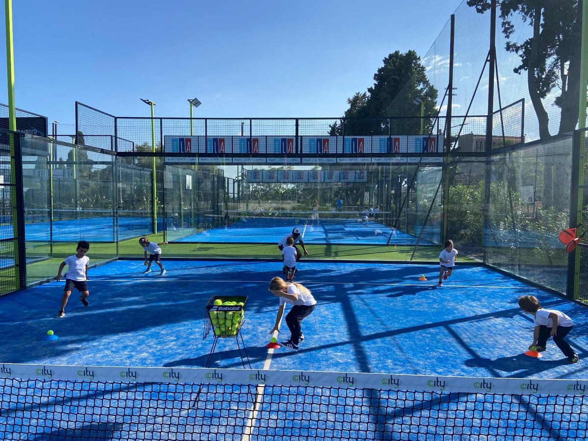 Scuola padel bambini City Sports Club Catania