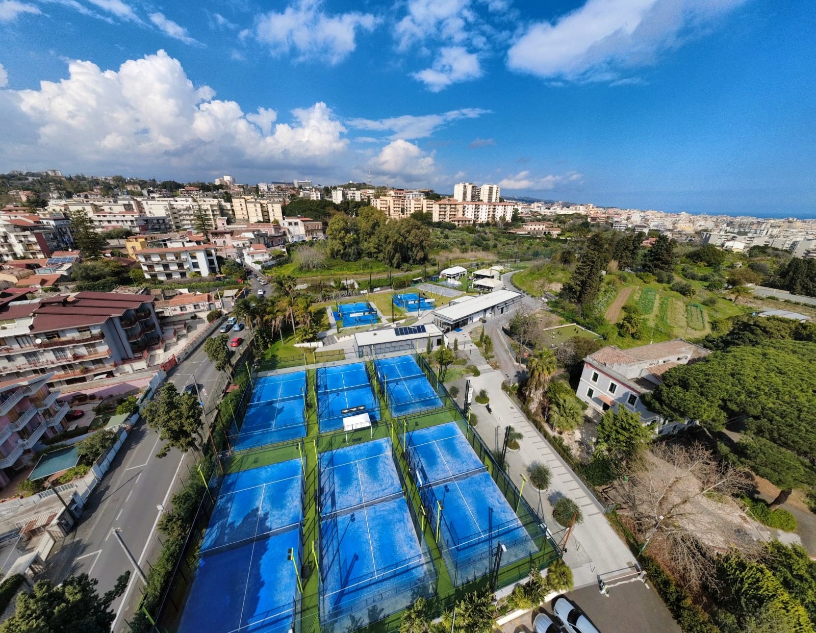 City Sports Club Catania vista aerea